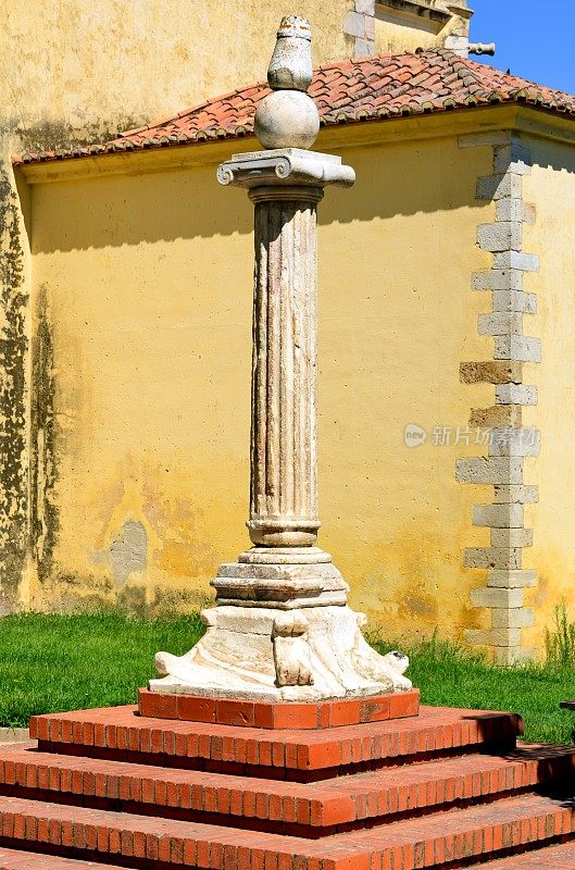 Moura - pilory柱，1607年，Beja区，葡萄牙